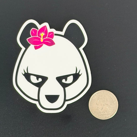 Lady Panda - Sticker