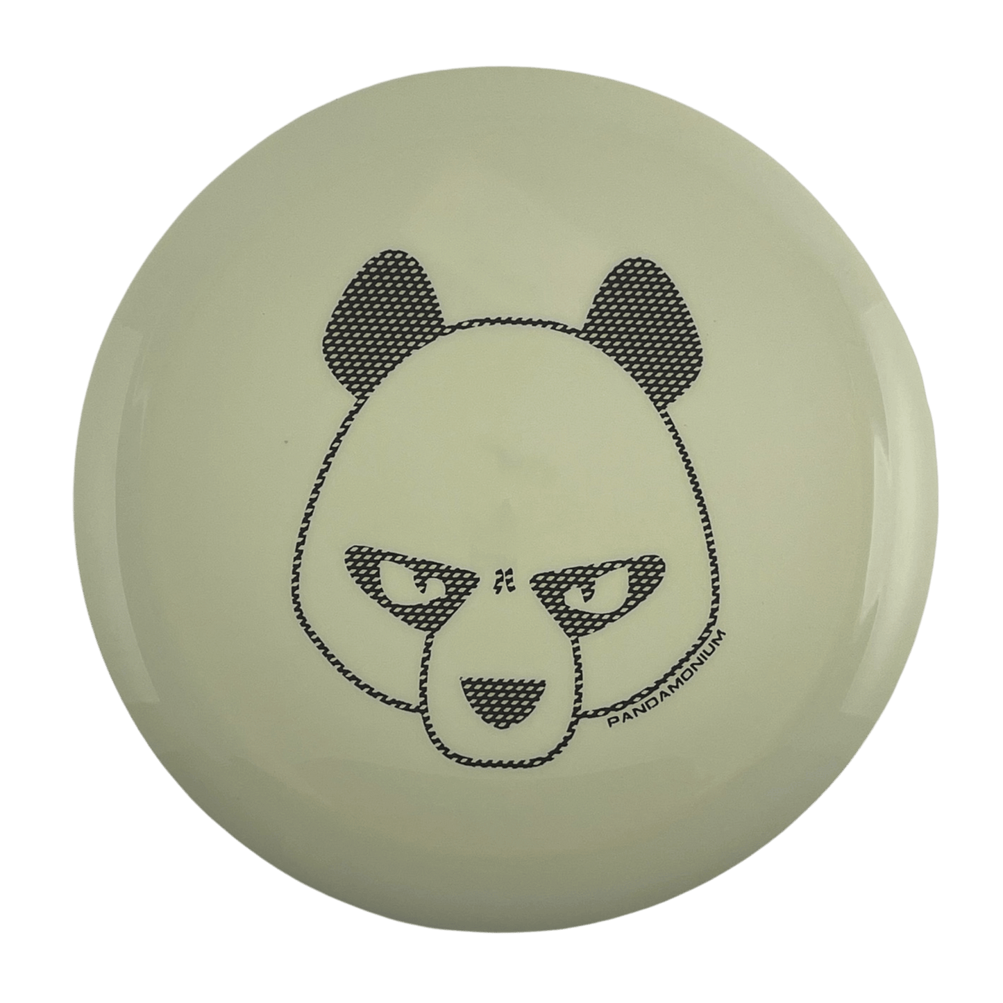 Innova Wraith disc golf distance driver in Star plastic with Pandamonium Big Panda stamp