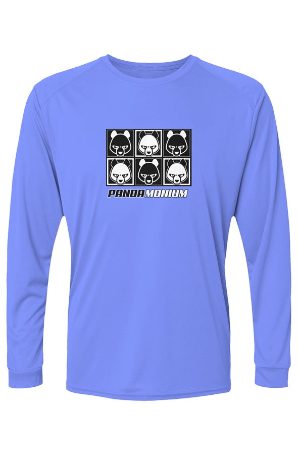 Panda Grid Long Sleeve