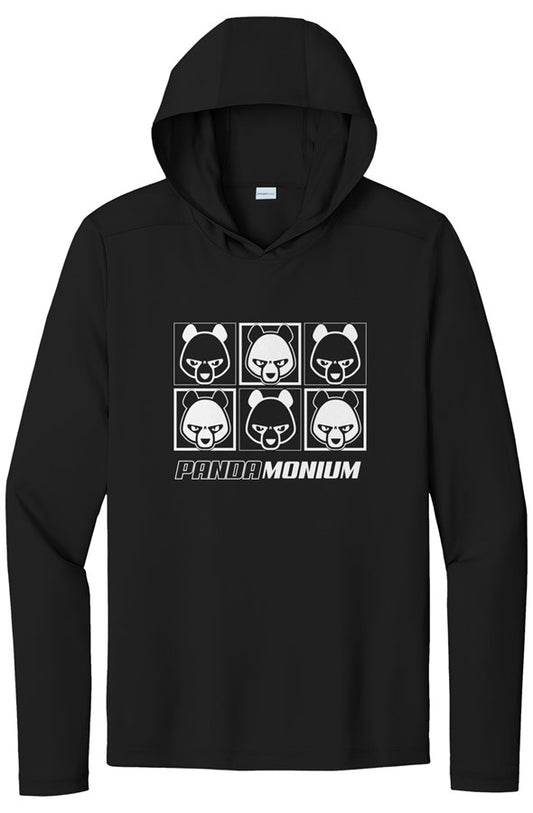Panda Grid Sun Hoodie