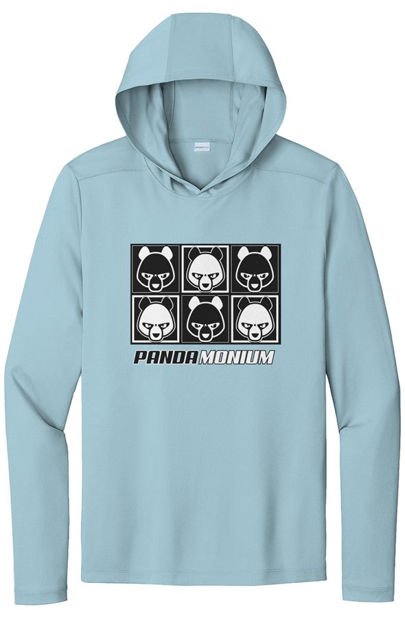 Panda Grid Sun Hoodie