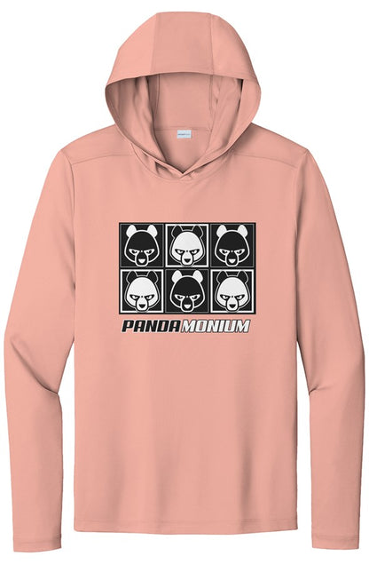 Panda Grid Sun Hoodie