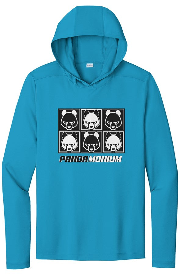 Panda Grid Sun Hoodie