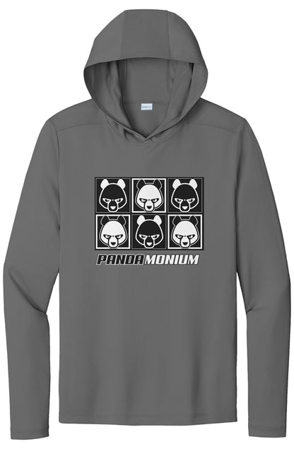 Panda Grid Sun Hoodie