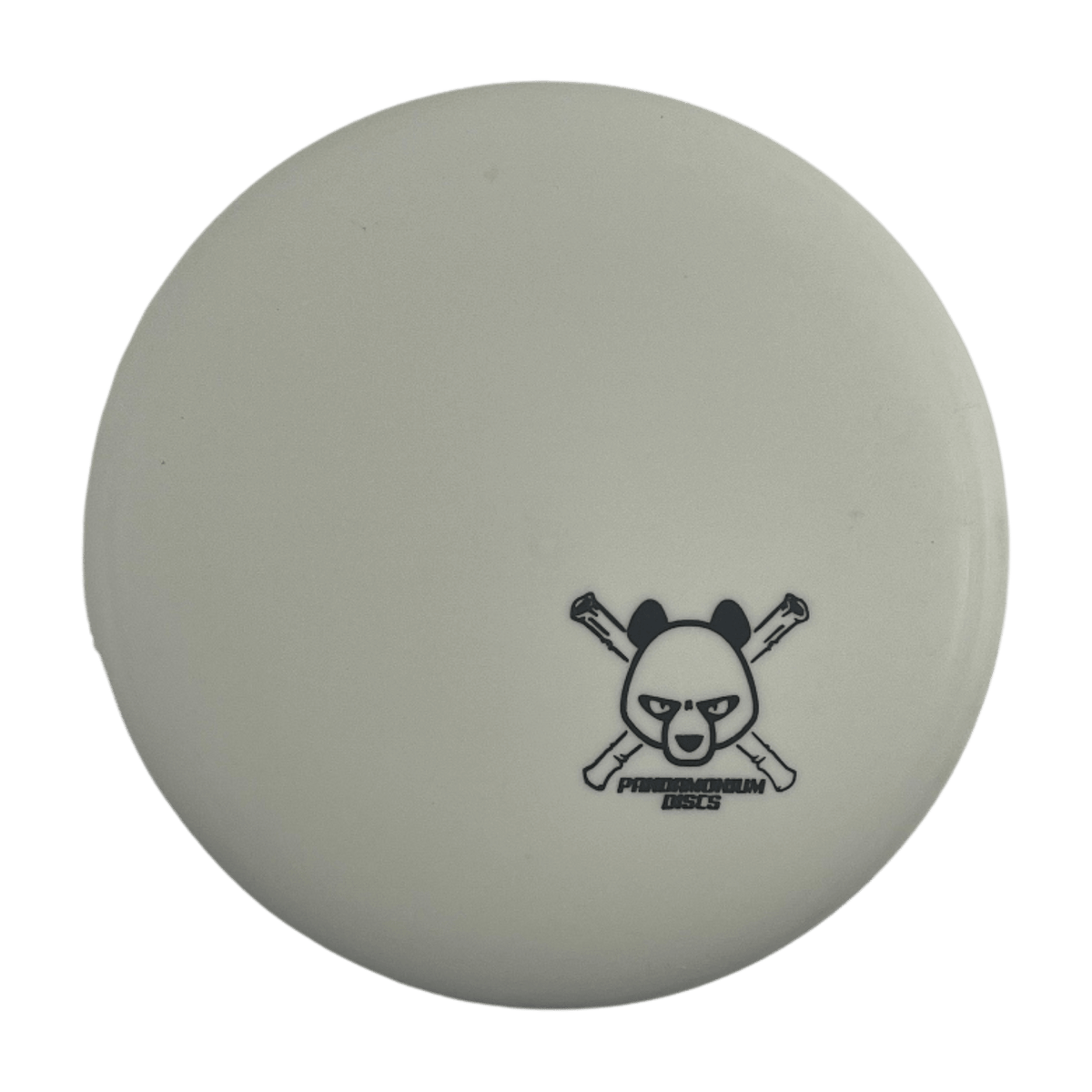 Dynamic Discs Judge disc golf putt and approach in Classic Moonshine plastic with Pandamonium Panda Corner X stamp