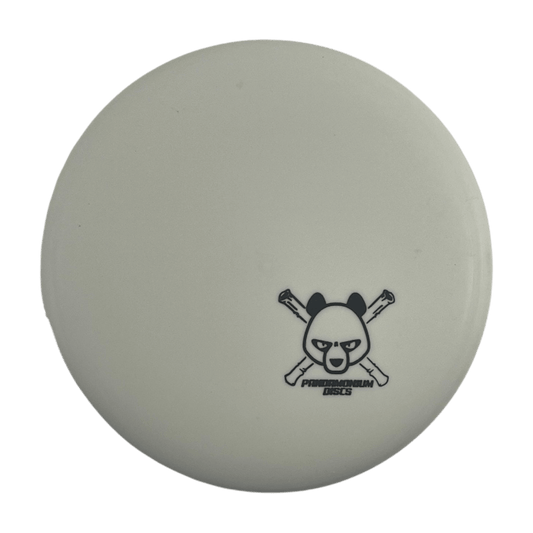 Dynamic Discs Judge disc golf putt and approach in Classic Moonshine plastic with Pandamonium Panda Corner X stamp
