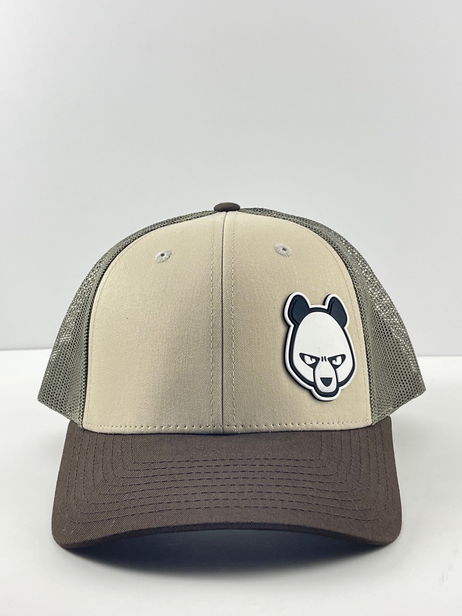 Pandamonium Discs Corner Patch Low-Pro disc golf hat, Richardson