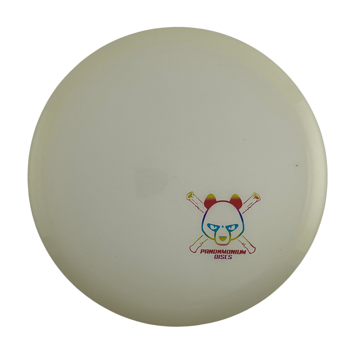 Dynamic Discs Verdict disc golf midrange in Lucid Ice plastic with Pandamonium Panda Corner X stamp