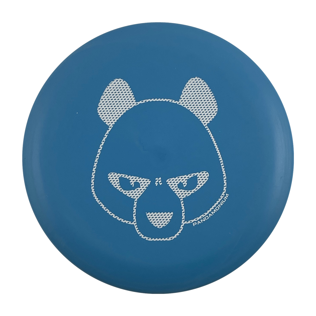 Innova JK Aviar disc golf putt and approach in blue Pro plastic with Pandamonium Big Panda stamp, view 1