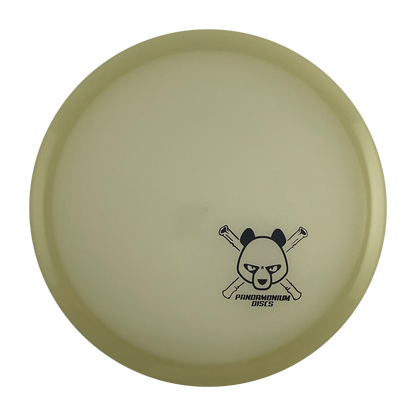 Dynamic Discs EMAC Truth disc golf midrange in glow Moonshine Glow plastic with Pandamonium Panda Corner X stamp, view 1