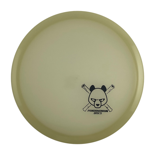 Dynamic Discs EMAC Truth disc golf midrange in glow Moonshine Glow plastic with Pandamonium Panda Corner X stamp, view 1