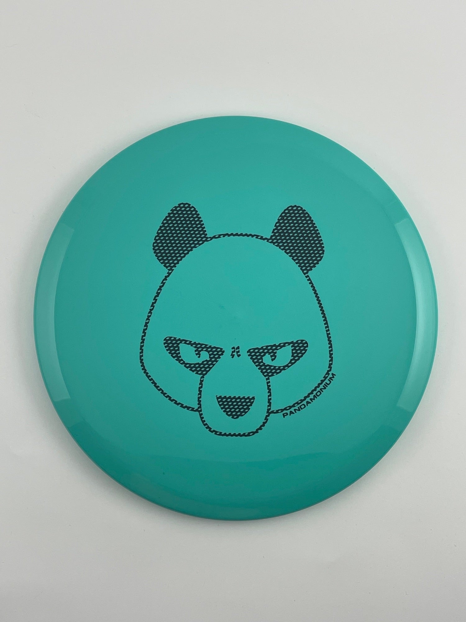 Innova Fox disc golf midrange in seafoam Star plastic with Pandamonium Big Panda stamp