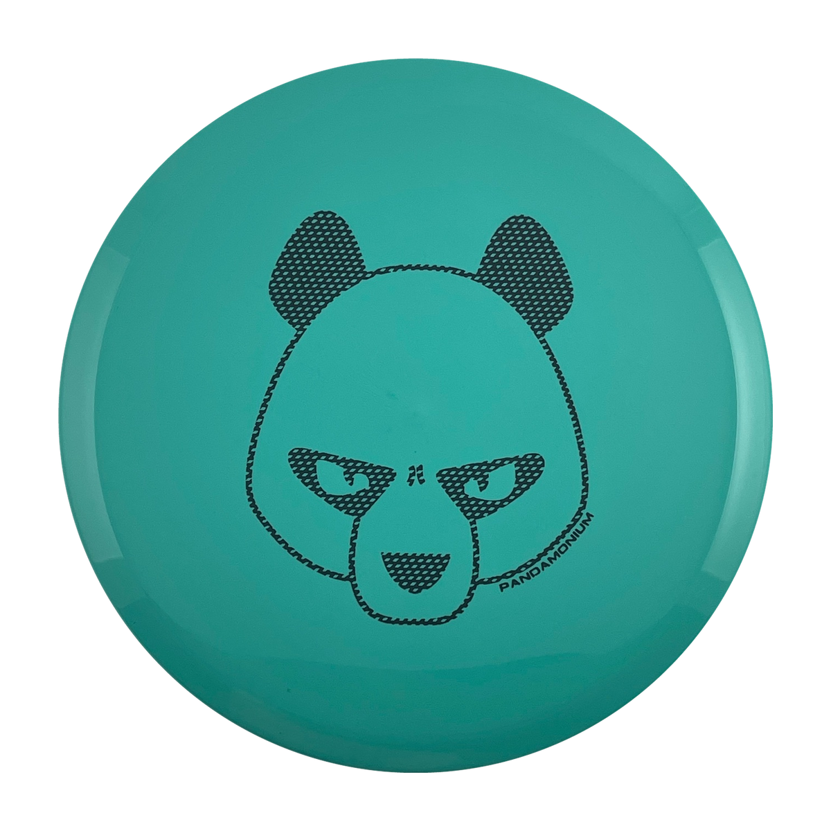 Innova Fox disc golf midrange in seafoam Star plastic with Pandamonium Big Panda stamp, view 1