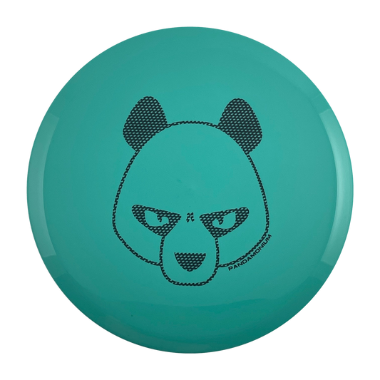 Innova Fox disc golf midrange in seafoam Star plastic with Pandamonium Big Panda stamp, view 1